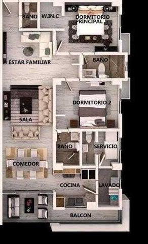 apartamentos - Apartamento en venta Urb. Tropical Santo Domingo Republica Dominicana 5