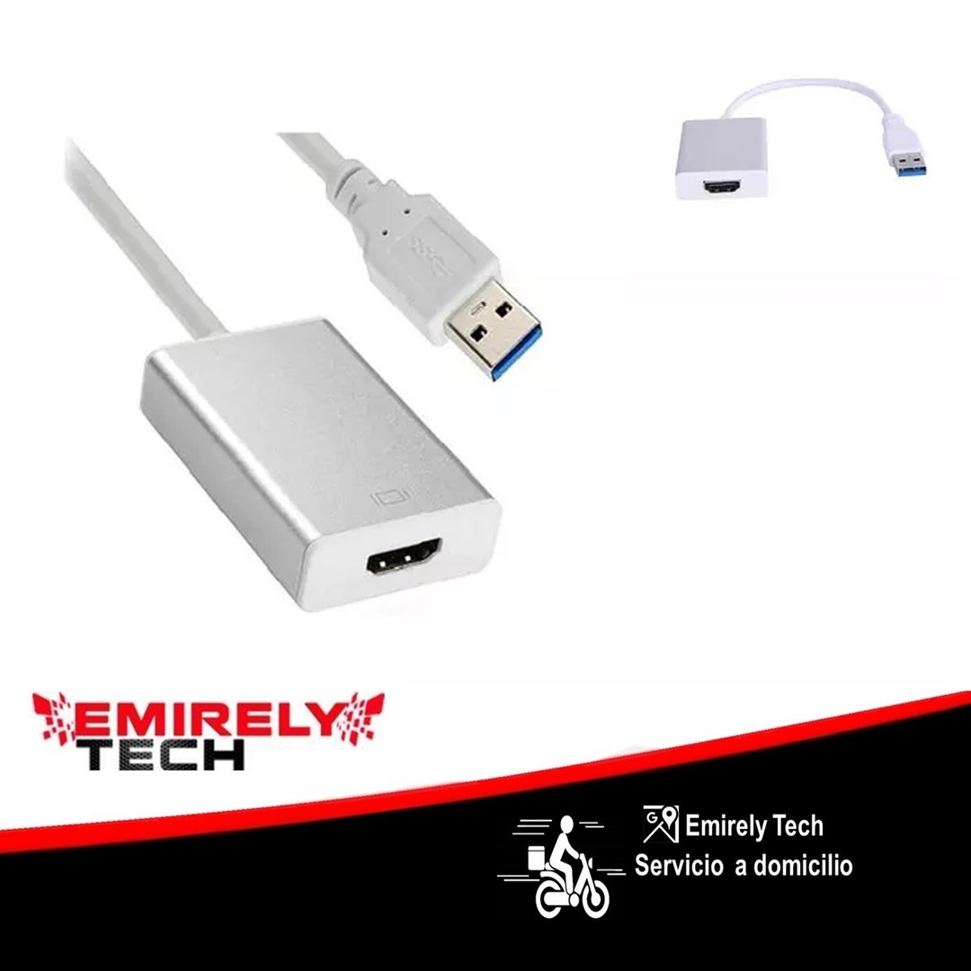 otros electronicos - ADAPTADOR HDMI A USB 