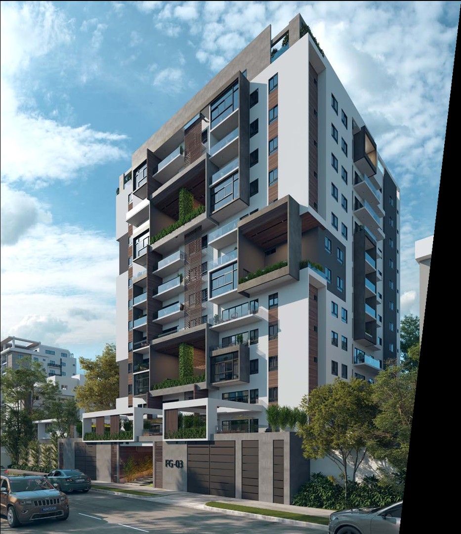 apartamentos - FG-03:
Con una ubicación privilegiada en el exclusivo 
sector de Arroyo Hondo