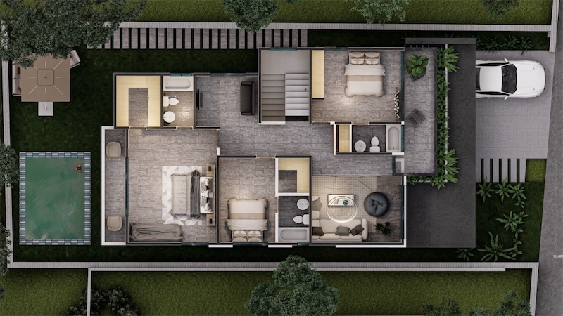 casas - Venta de casa en la Autopista de San Isidro Prado Oriental Santo Domingo este  5
