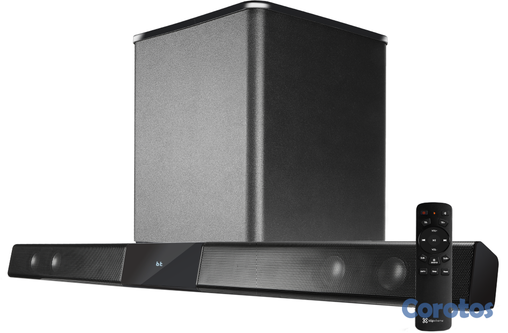 computadoras y laptops - BOCINA KLIPX 2.1 ZERAFIK (SOUNDBAR),BLUETOOTH V4.0 160W RMS, CONTROL REMOTO 2