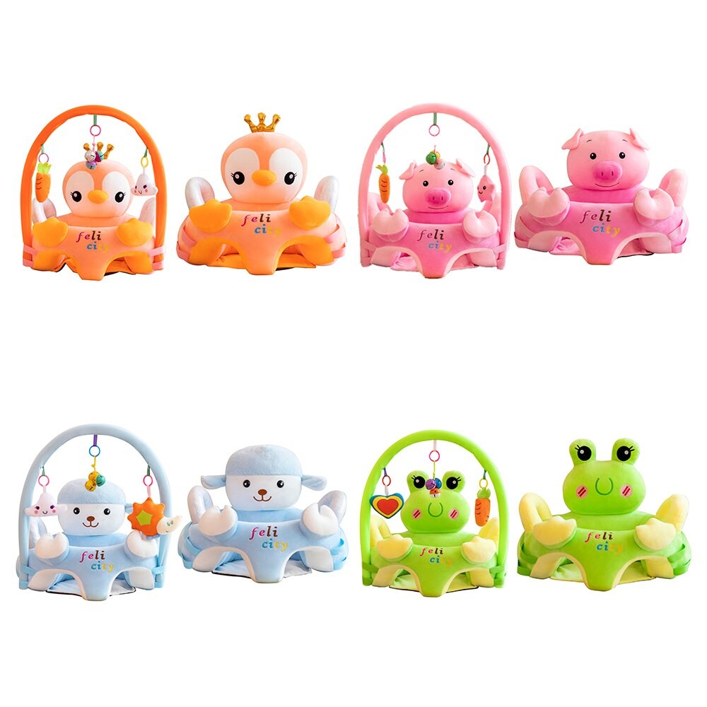muebles - Sofá para bebé, asiento de apoyo infantil, aprendizaje sentado con movil. 1