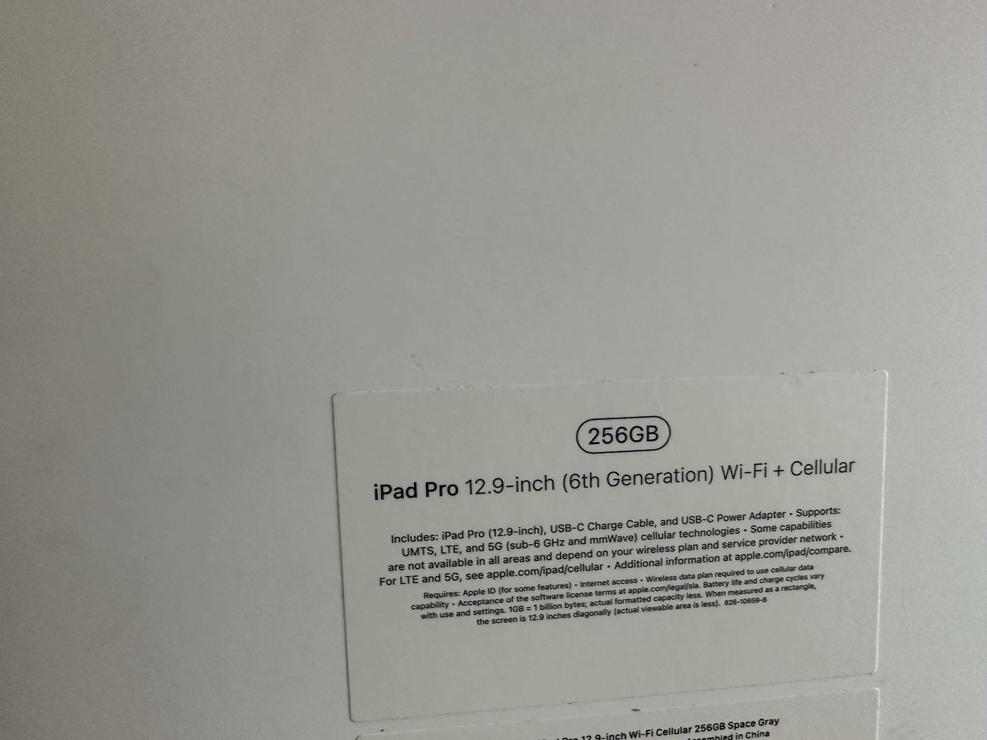 celulares y tabletas - Vendo iPad Pro 12.9 inch 256GB (6th Gen)/ M2 Apple Chip/ Nueva Sellada $ 59,500  2