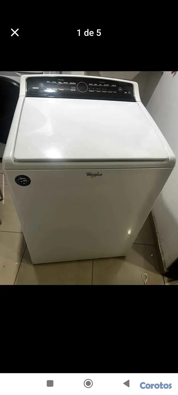 electrodomesticos - Lavadora Whirlpool  6