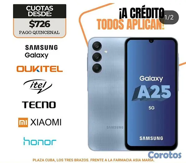 celulares y tabletas - celulares fiao y con todos el dinero todos califican con krece 8