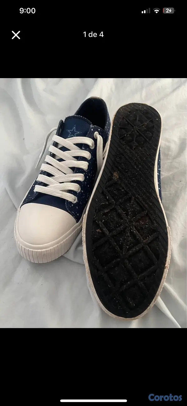 zapatos para hombre - Tenis Dallas Cowboys size 10us 4