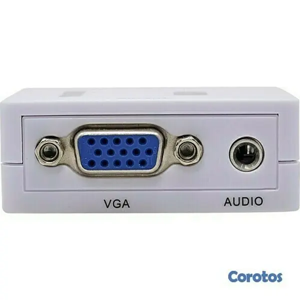 otros electronicos - Convertidor adaptador de VGA a HDMI 2