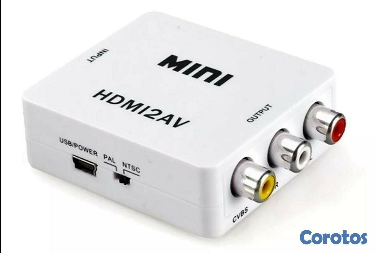 accesorios para electronica - Adaptador de HDMI a AV 3