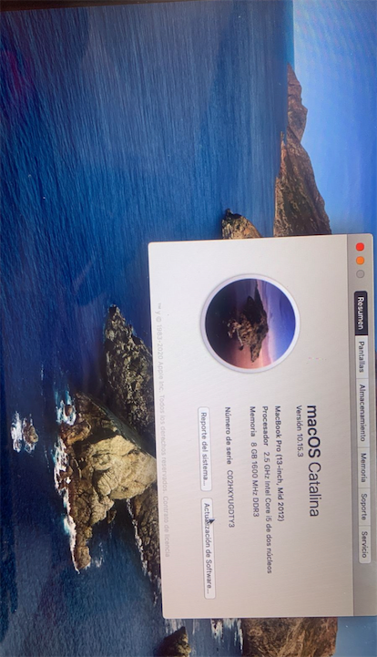 computadoras y laptops - BLACK FRIDAY!!
MACBOOK PRO 2012
