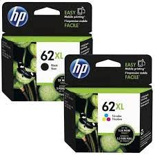 impresoras y scanners - CARTUCHO HP 62XL ALTO RENDIMIENTO NEGRO Y DE COLOR TOTALMENTE ORIGINA 1