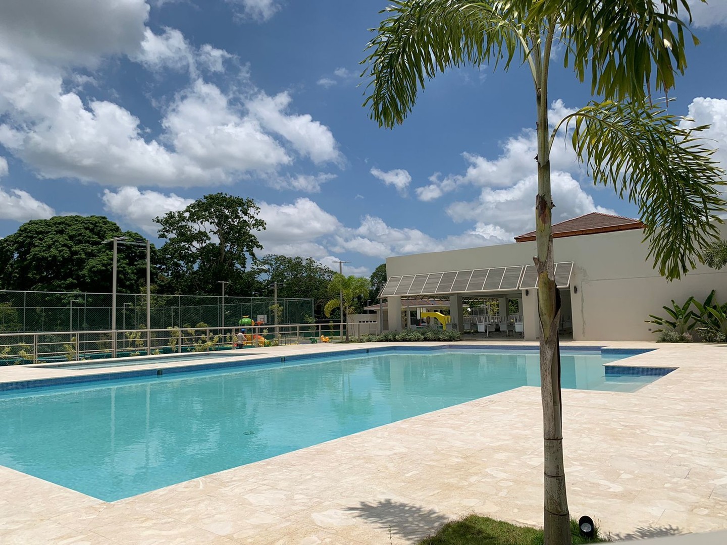 apartamentos - Aptos prox. autopista San Isidro, area social con piscina, canchas deportivas
 6
