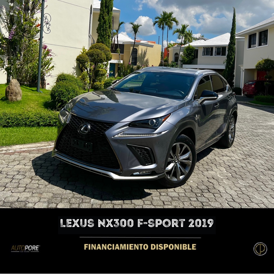jeepetas y camionetas - Lexus NX300 F-Sport 2019 - CLEAN CARFAX RECIÉN IMPORTADA