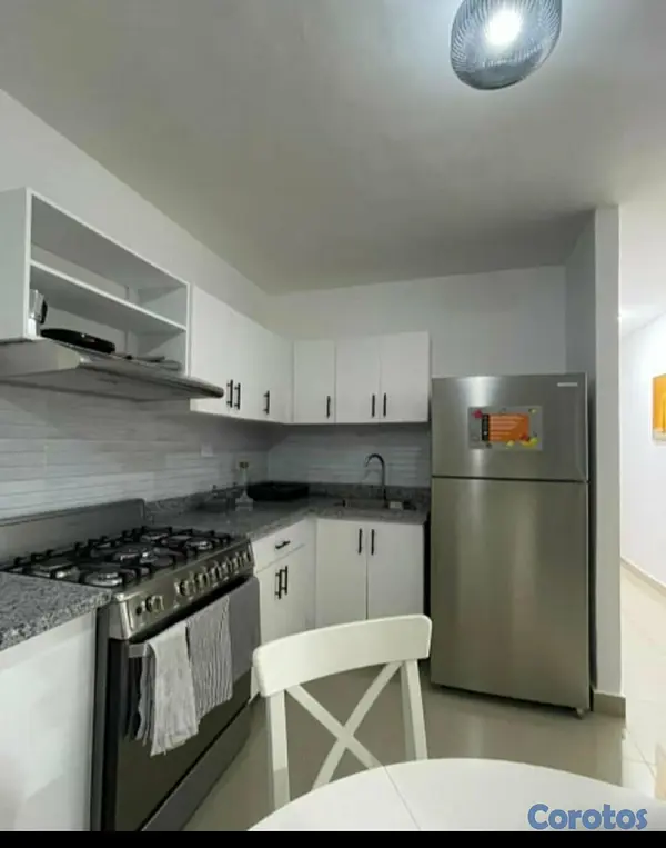 apartamentos - Alquilo Apartamento Amueblado Boca Chica  4