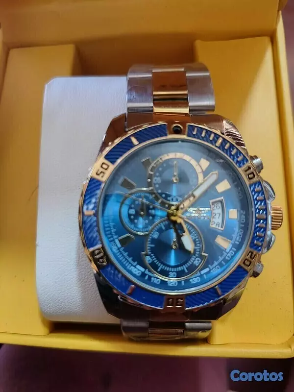 joyas, relojes y accesorios - Reloj Invicta Pro Diver en  acero Inoxidable fechero doble tono 4