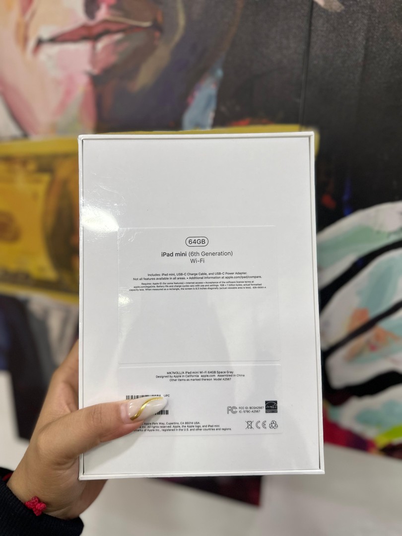 celulares y tabletas - IPAD MINI 6TH GENERACION| 64GB| WI-FI| NUEVA SELLADA MORADA  3