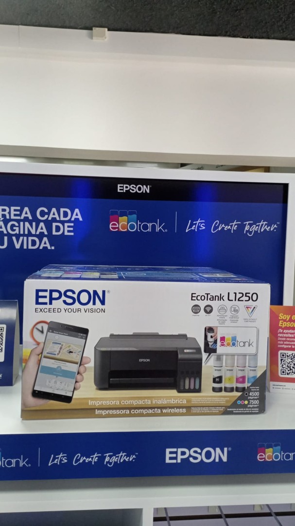 impresoras y scanners -  Impresora Epson L1250 EcoTank Wifi 
