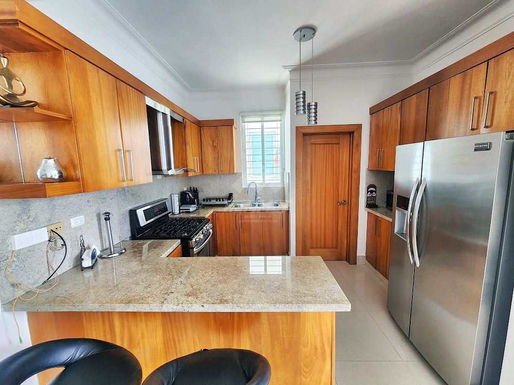 apartamentos - TORRE AMUEBLADA TERRAZA CERROS GURABO STGO.  7