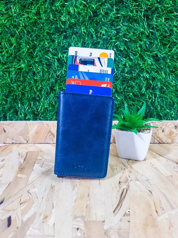 carteras y maletas - Billetera Tarjetero Automatico Caballeros Hombres 1