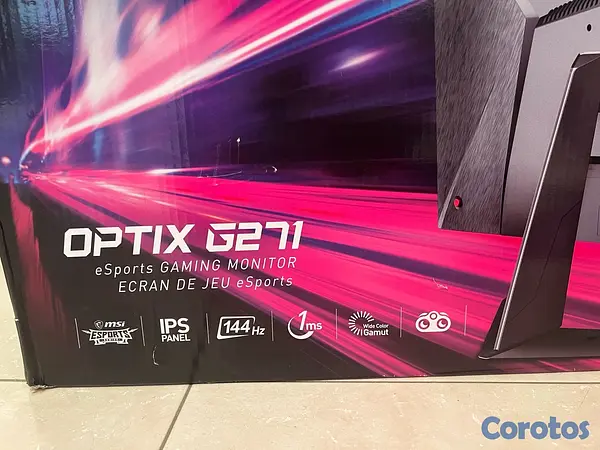 otros electronicos - Monitor Gamer MSI Optix G271 de 27 pulgadas. 
 3