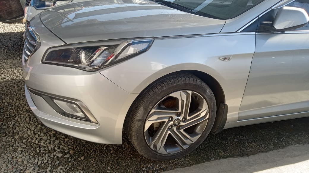 carros - HYUNDAI SONATA LF 2017 GRIS 2