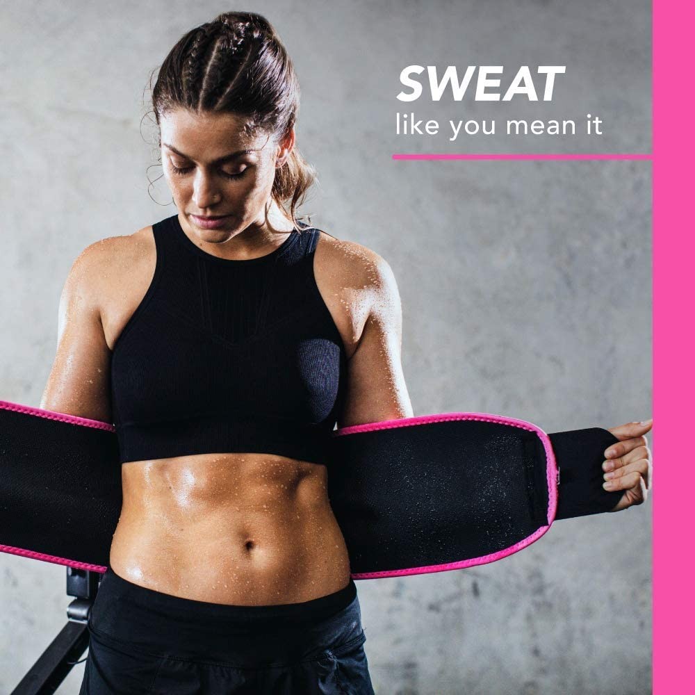 Artículos Deportivos - Faja adelgazante Sweet Sweat para cintura unisex ejercicio sauna caliente sudor 2