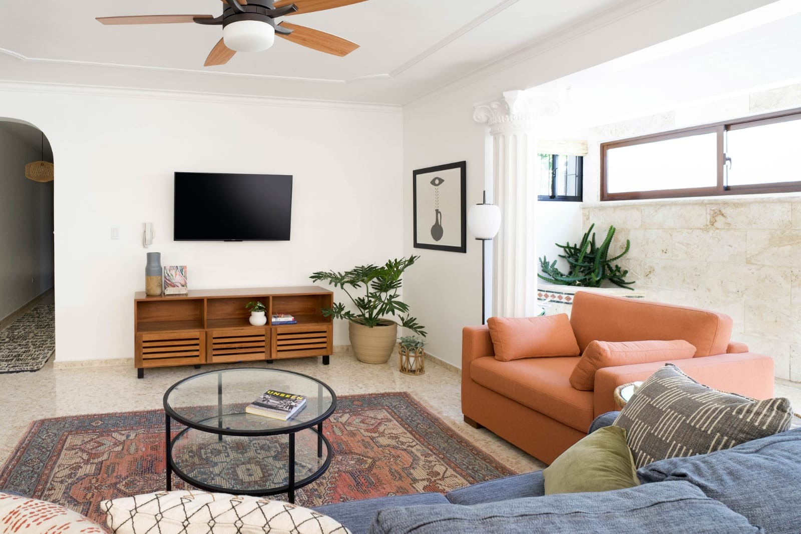 apartamentos - Se Renta Confortable Apartamento Amueblado en Jardines Metropolitanos 0