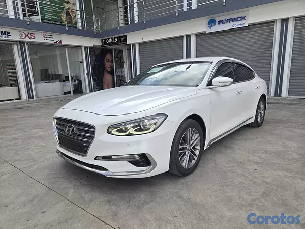carros - HYUNDAI GRANDEUR 2018 BLANCO 2
