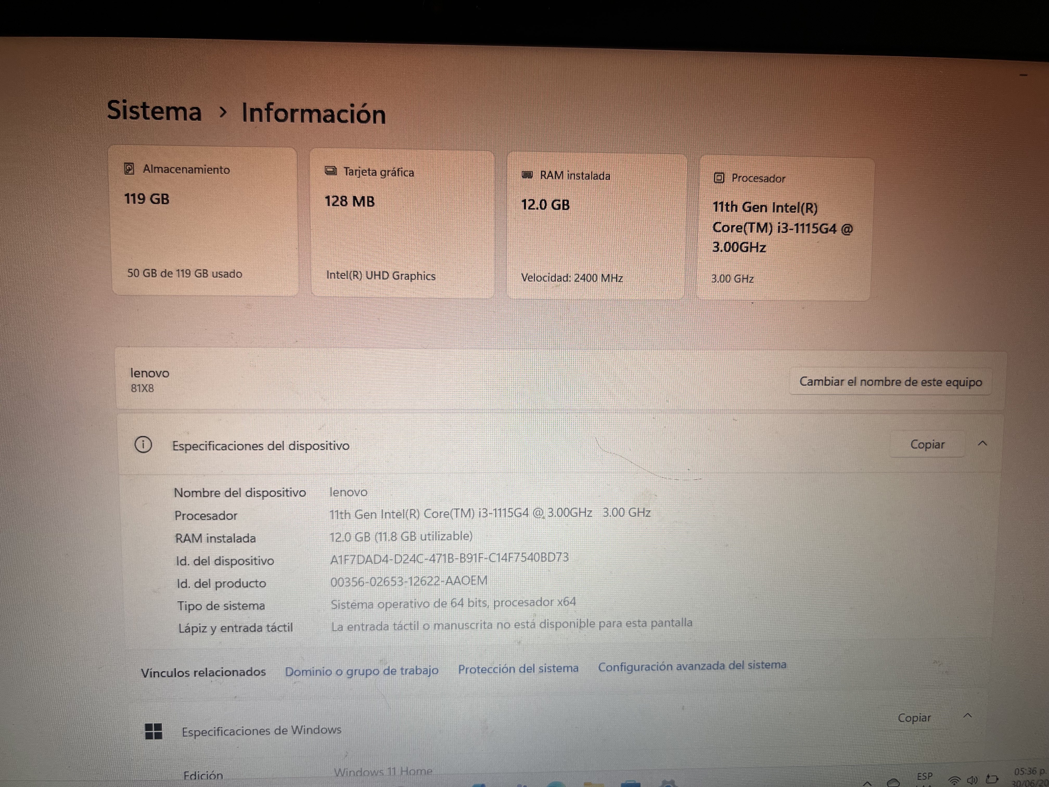 computadoras y laptops - Vendo computadora nueva, caja y solo 1 mes d uso 0