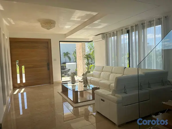 casas vacacionales y villas - Vendo hermosa villa en Playa Nueva Romana  2