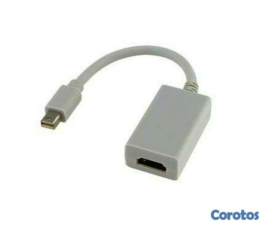 accesorios para electronica - ADAPTADOR CONVERTIDOR MINI DISPLAYPORT A HDMI HEMBRA 1