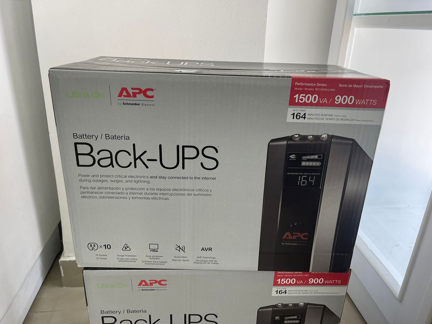 computadoras y laptops - Disponibles UPS APC de 1500VA y 900W BX1500M-LM60  5