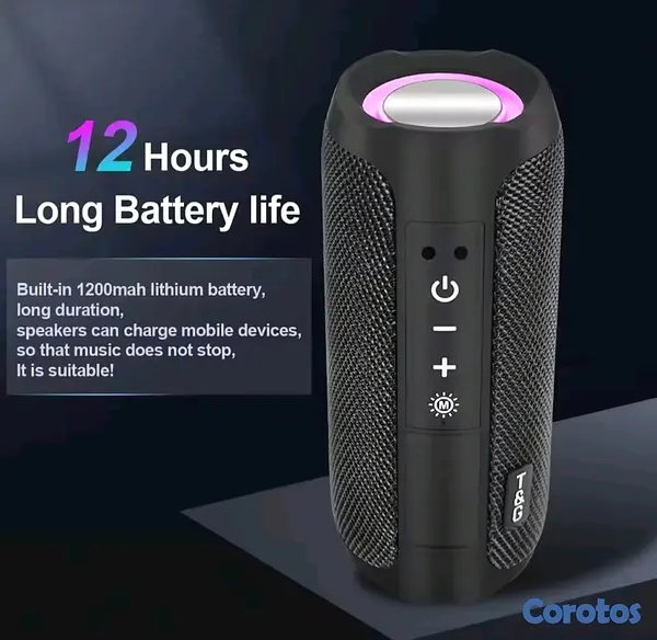 accesorios para electronica - OFERTA Bocina bluetooth 5.0 y radio FM y sonido en alta calidad 5
