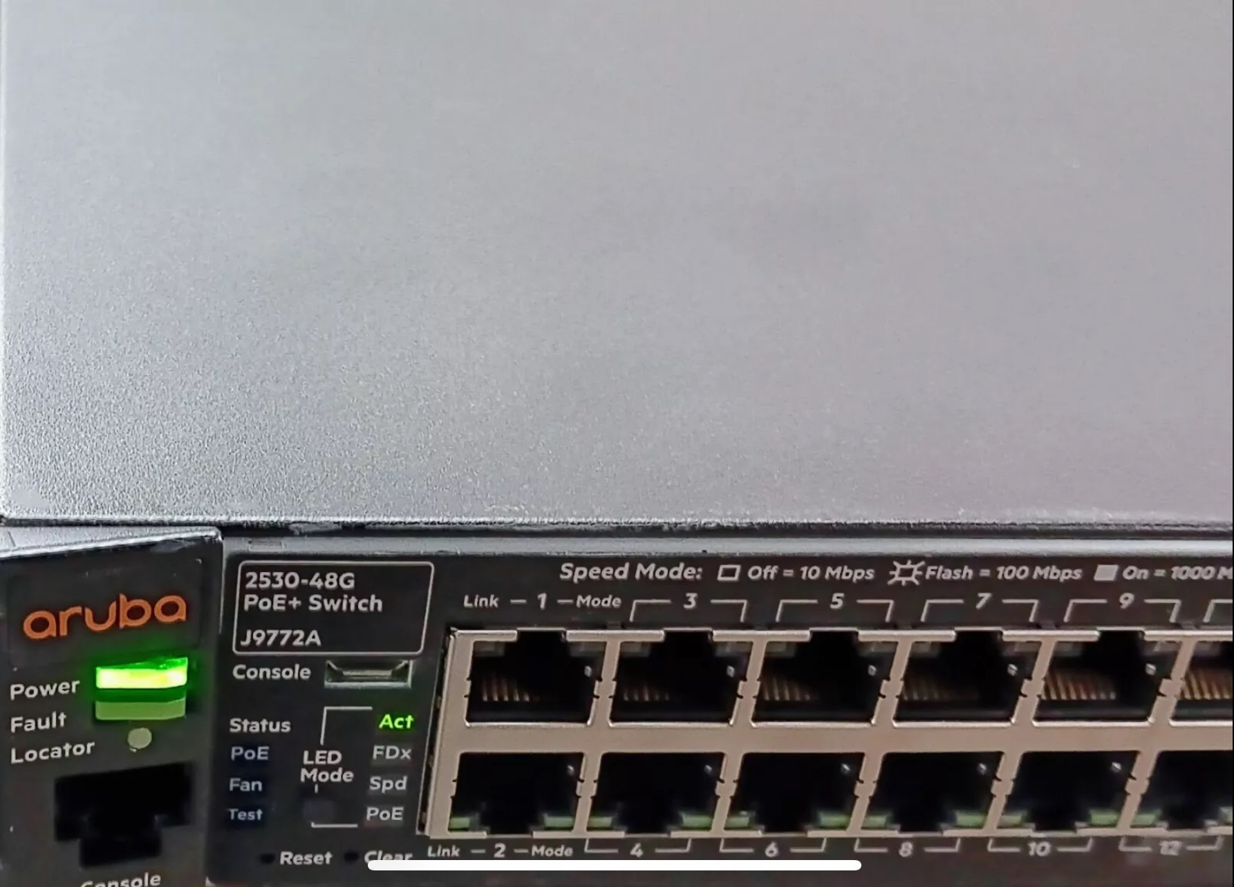 otros electronicos - Aruba HPE 2530-48G PoE+ 48 Puertos Switch Administrable J9772A 2