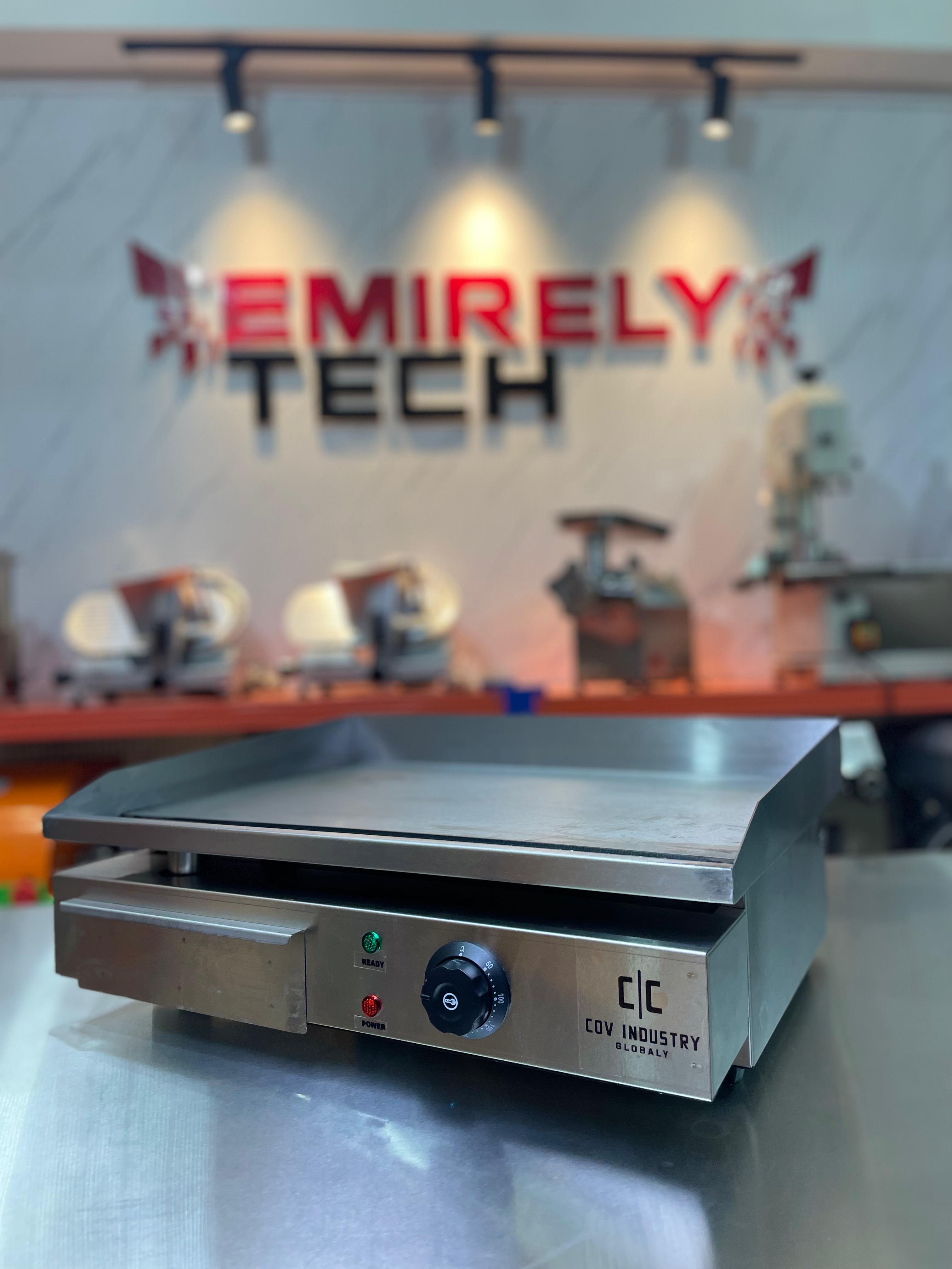 equipos profesionales - Plancha electrica de cocina comercial parrilla ele 7