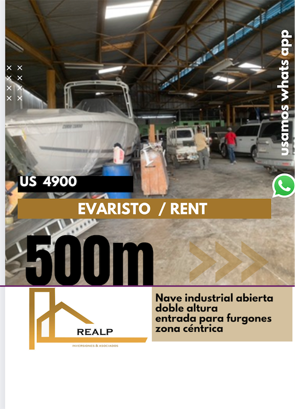 oficinas y locales comerciales - Nave en Evaristo Morales 0