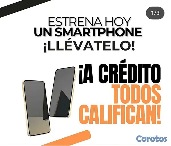 celulares y tabletas - celulares fiao y con todos el dinero todos califican con krece 9