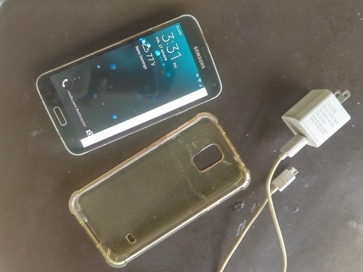celulares y tabletas - Samsung galaxy S5 de 16GB coge chip de claro Altice y viva