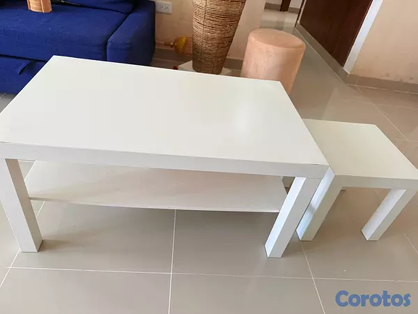 decoración y accesorios - vendo juego de 2 mesas  2