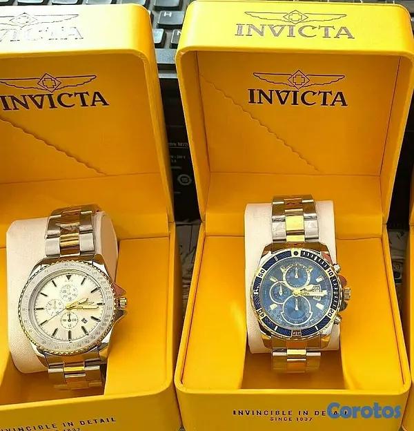joyas, relojes y accesorios - Reloj Invicta Pro Diver en  acero Inoxidable fechero doble tono 7