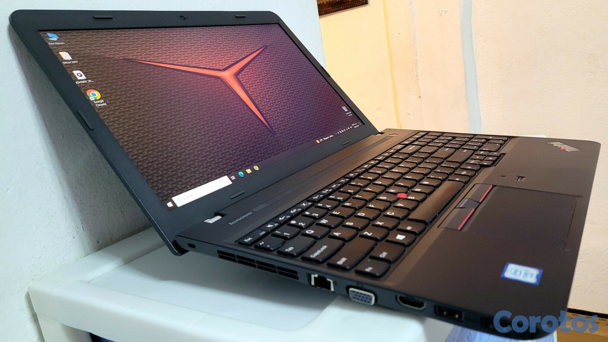 computadoras y laptops - laptop lenovo E560 17 Pulg Core i7 6ta Gen Ram 16gb Disco SSD Aty Radeon 2gb  2