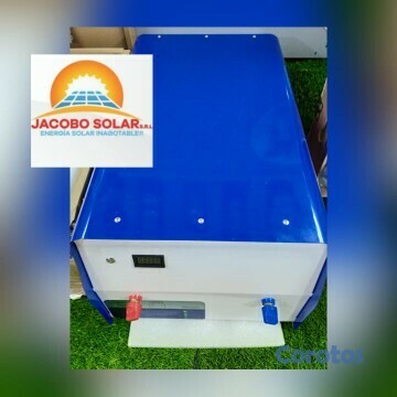 plantas e inversores - baterías de lithion de 5kws y 24v a 200amp  1