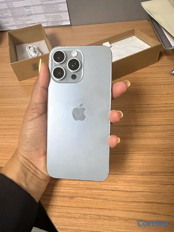 celulares y tabletas - iPhone 15 Pro max total mente factory  2