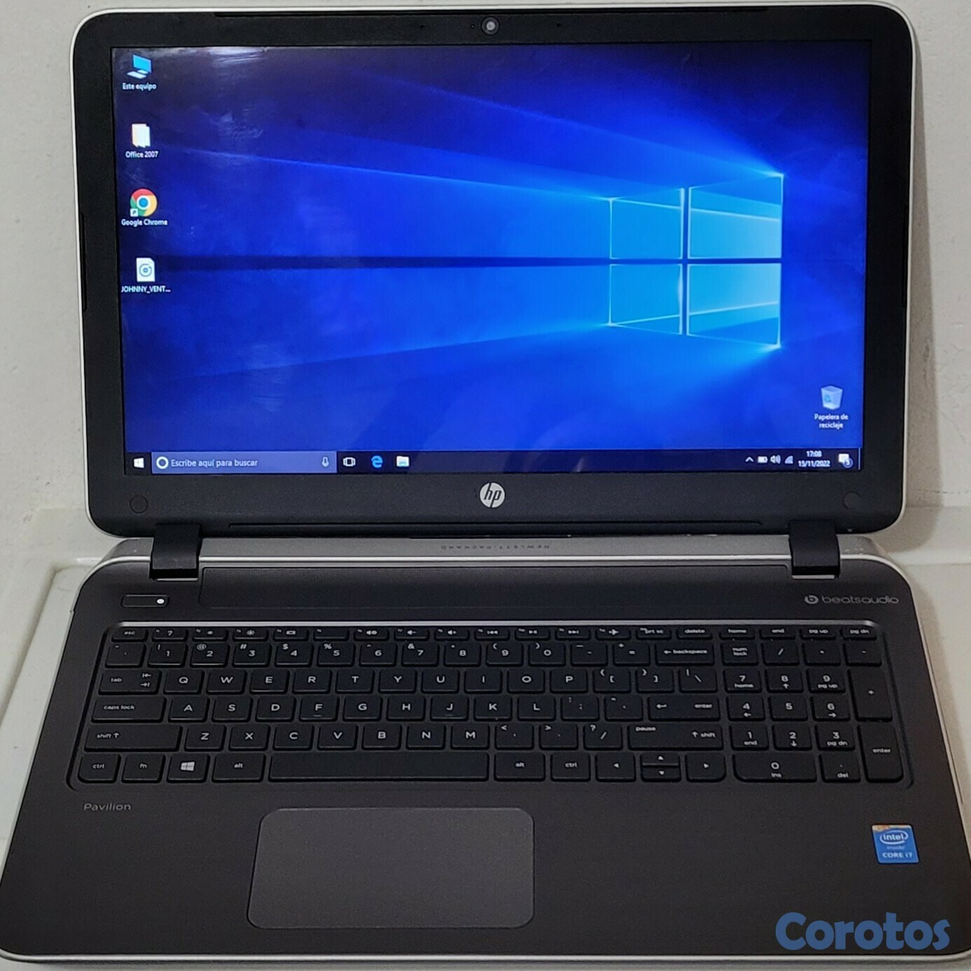 computadoras y laptops - laptop hp Probook 17 Pulg Core i7 Ram 16gb ddr4 Disco 756gb SSD Video 8gb 1