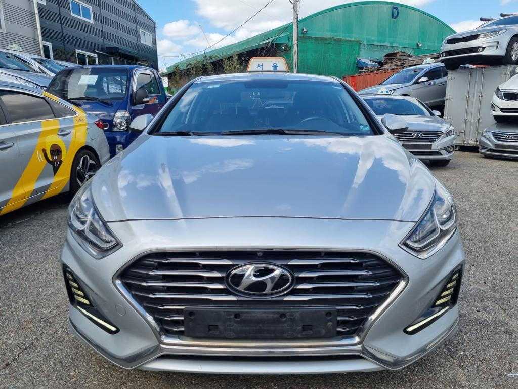 carros - HYUNDAI SONATA NEW RISE 2019 GRIS DESDE: RD$750MIL 6