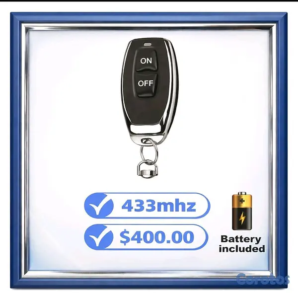 accesorios para electronica - Control electrónico para puertas de Garaje. 3