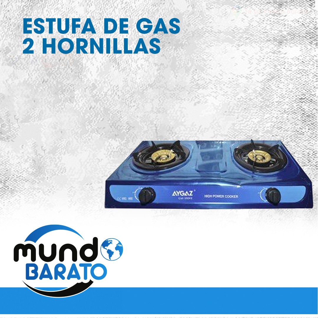 cocina - Estufa De Mesa Dos Hornillas A Gas 2 pilotos 0