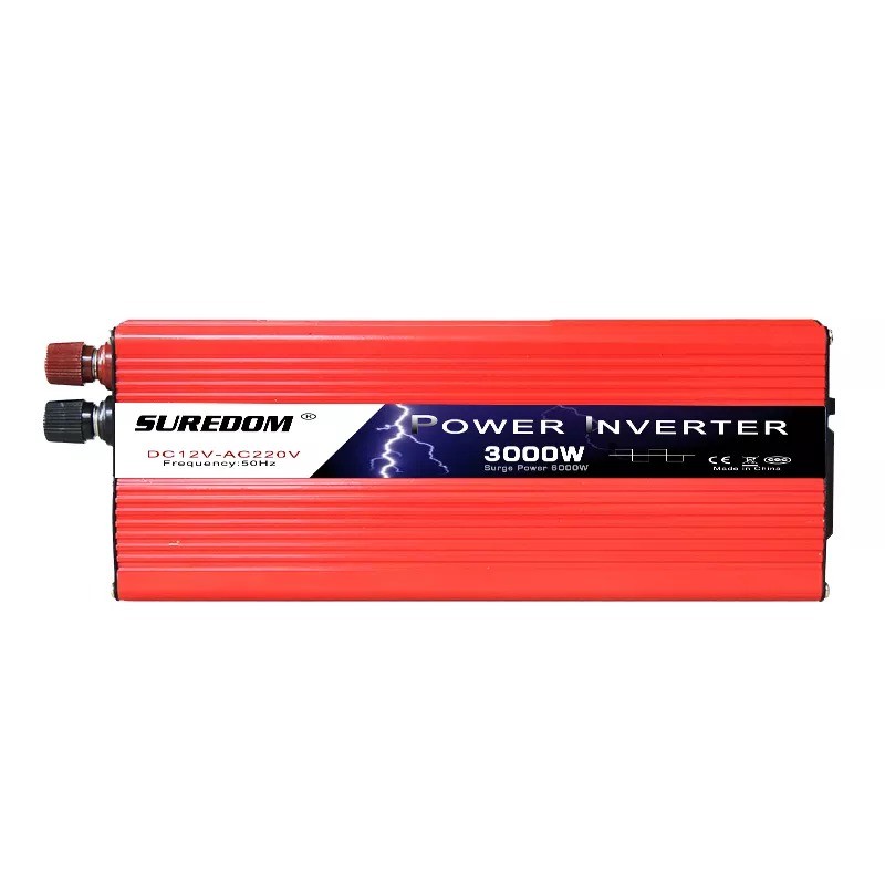 Inversor de corriente portátil 3000w power cargador de carro  inverter Suredom 1