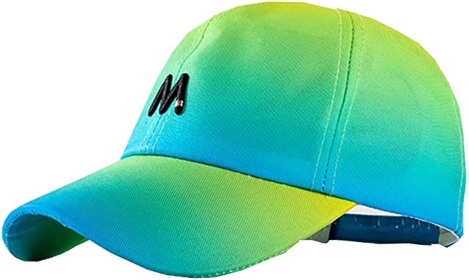 joyas, relojes y accesorios - Gorra gradiente fluorescente degradado colorida beisbol hombre mujeres ajustable 6