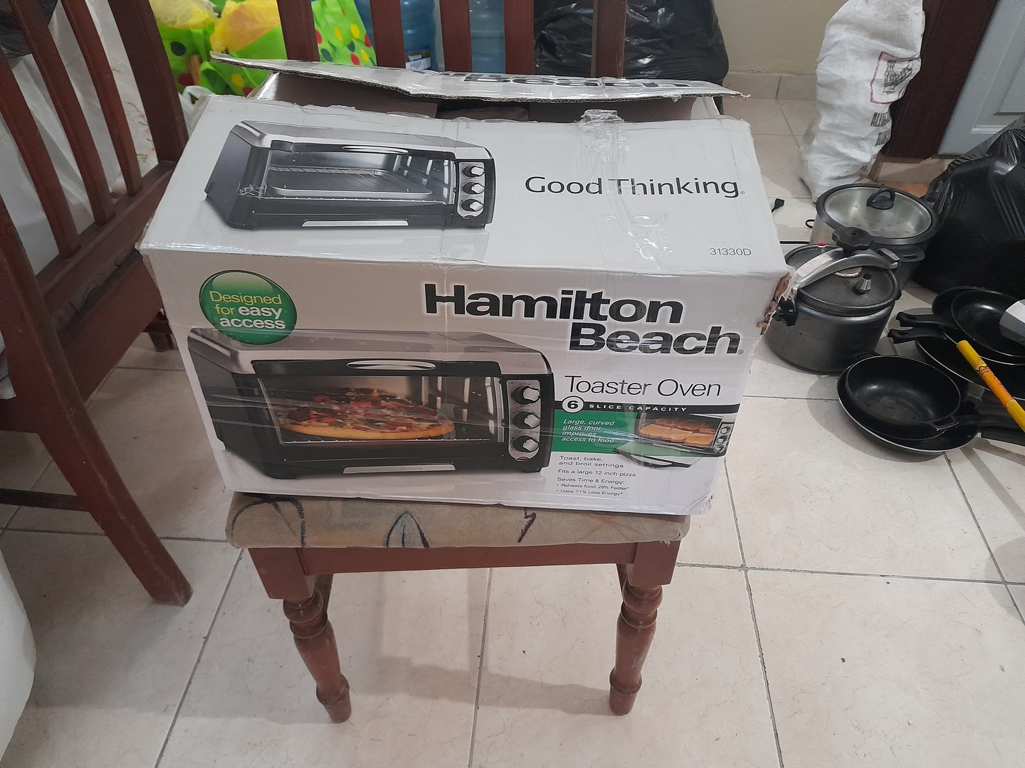 electrodomesticos - Se vende Horno Eléctrico Nuevo en su caja Hamilton Beach