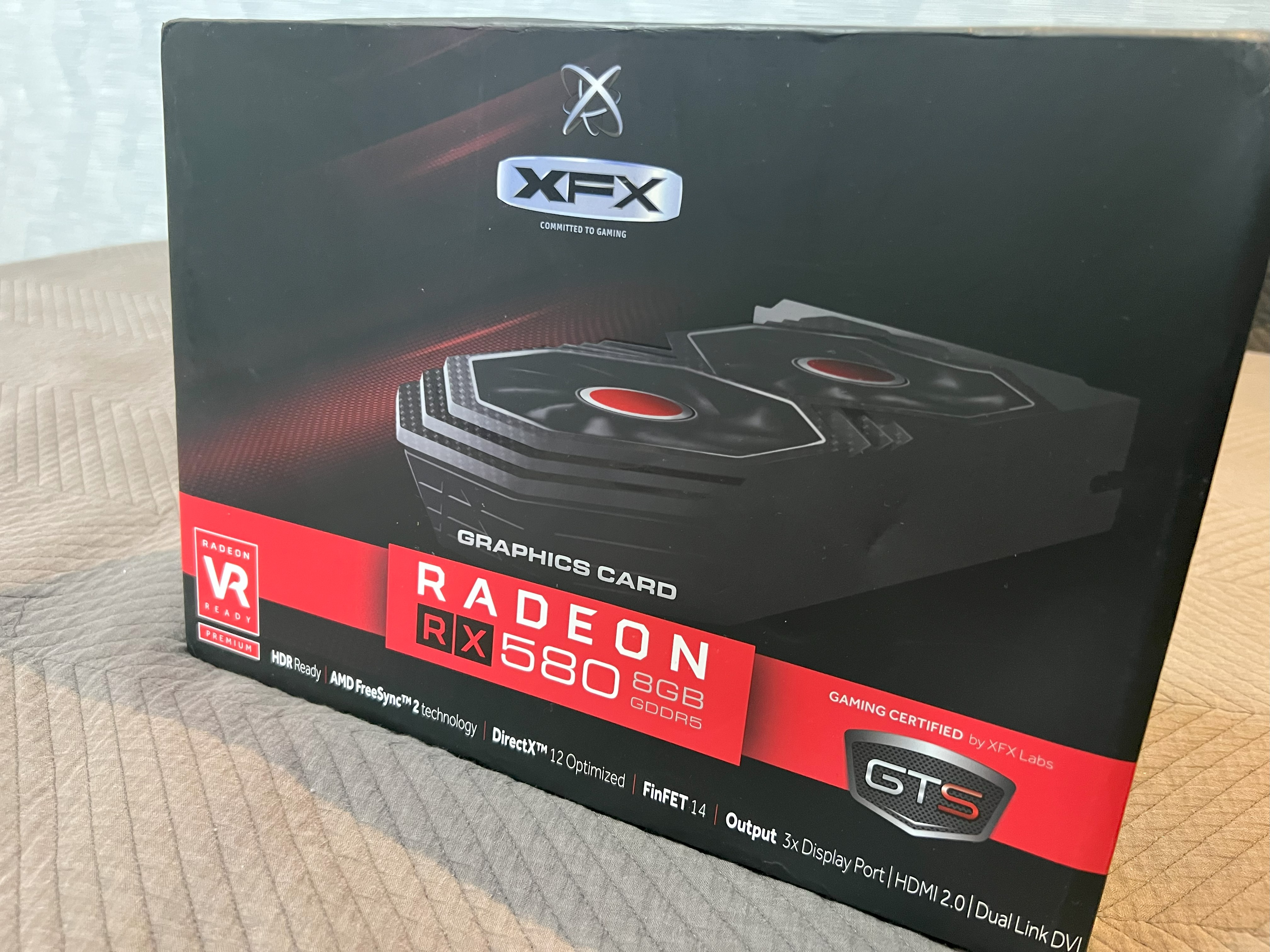 computadoras y laptops - Tarjeta gráfica AMD Radeon RX 580 8GB GDDR5 0